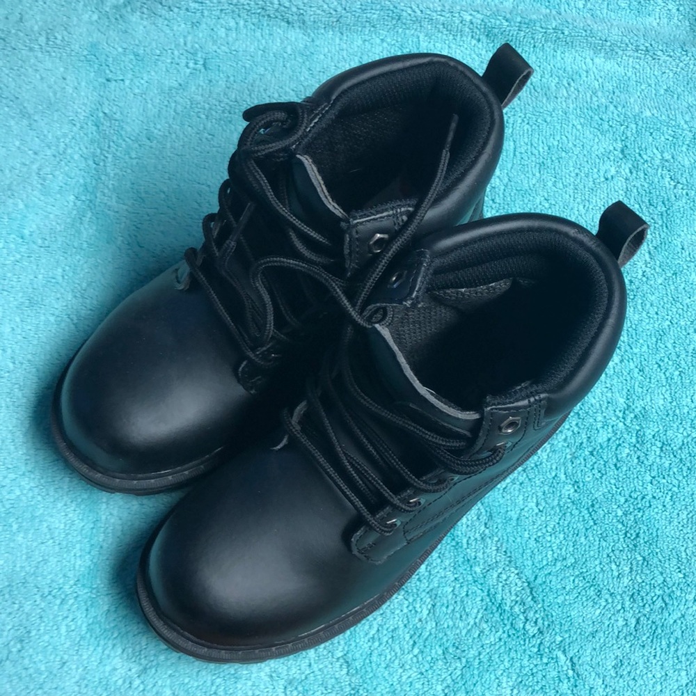 Fila work boots black